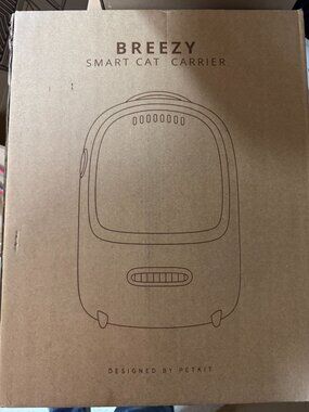 Breezy Smart Cat Carrier With Ventilation & Viewing Window Designed By Petkit